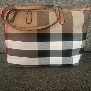 Fall plaid purse